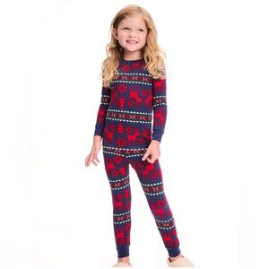 EUC Hanna Andersson Holiday HannaSoft™ Pajama Set (100cm/4T)